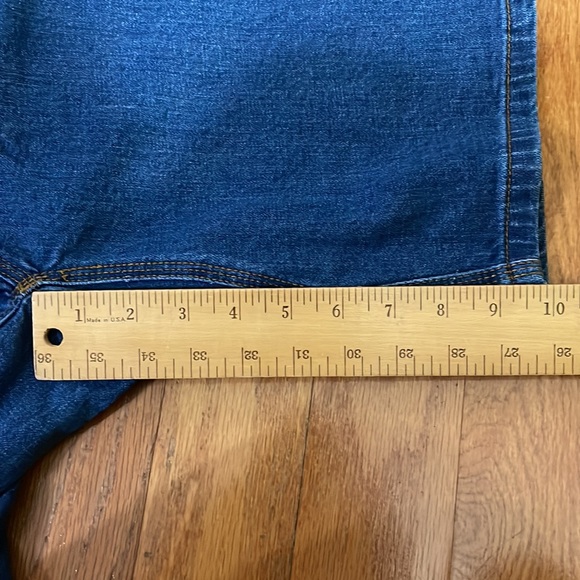 Guide Gear Jean Cargo Shorts tag Size 42 98% Cotton 2% Spandex Blue Carpenter - Picture 8 of 11